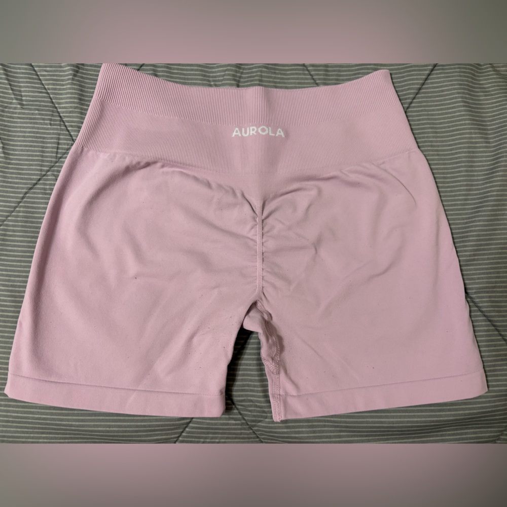 Aurora Women's Pink Athletic Shorts
